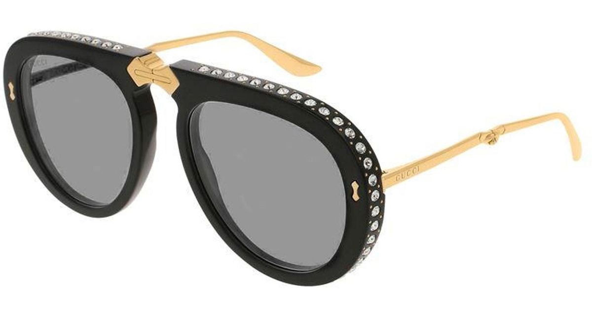 gucci folding sunglasses