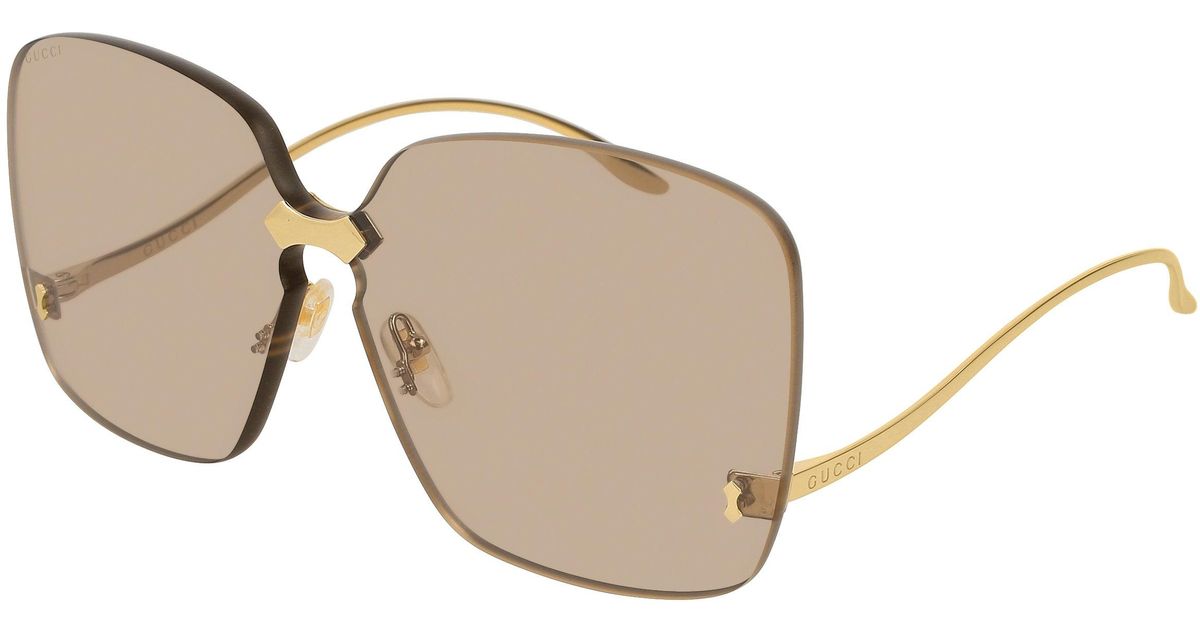 Gucci GG0352 Rectangle Sunglasses in 