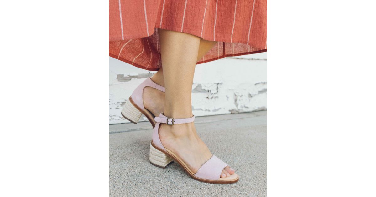 soludos capri suede heel