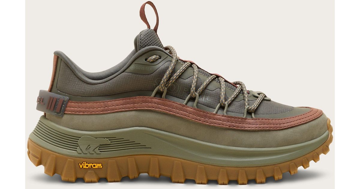 Sorel X Barbour Callsign Horizon Low Gtx Sneaker in Green | Lyst UK