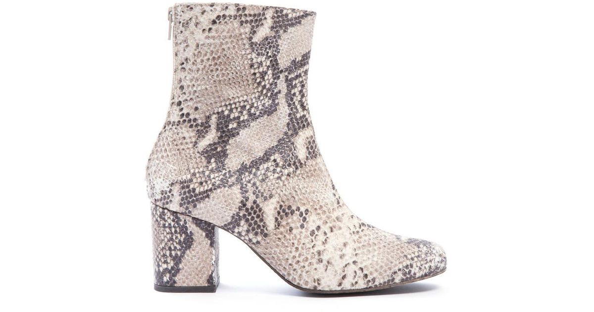 cecile ankle boot snake