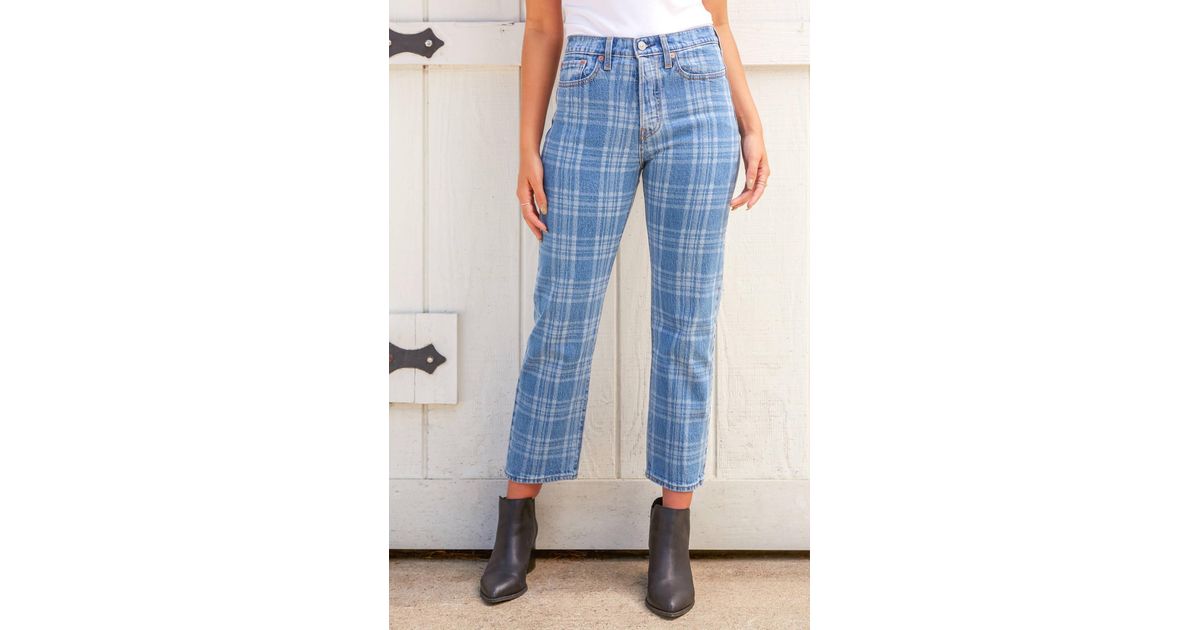 levi's wedgie straight light denim