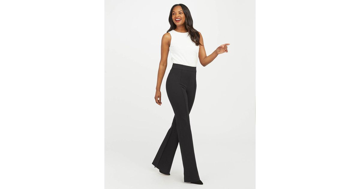 hi rise flare spanx pant