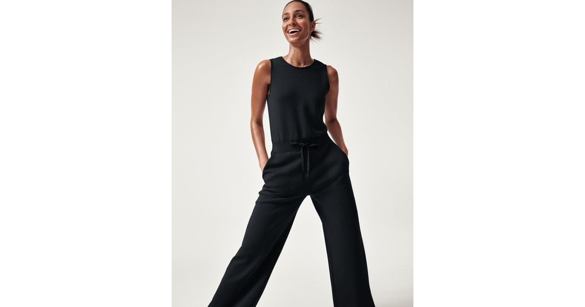 Spanx Airessentials Jumpsuit in Black Lyst