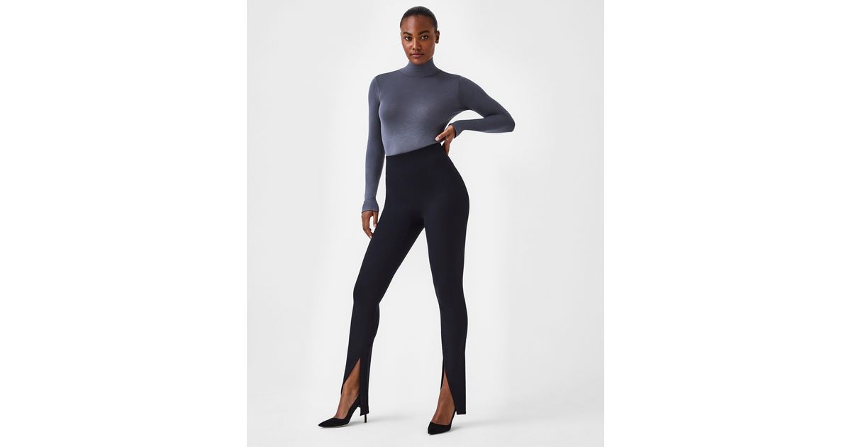 Spanx The Perfect Front Slit Skinny in Blue Lyst