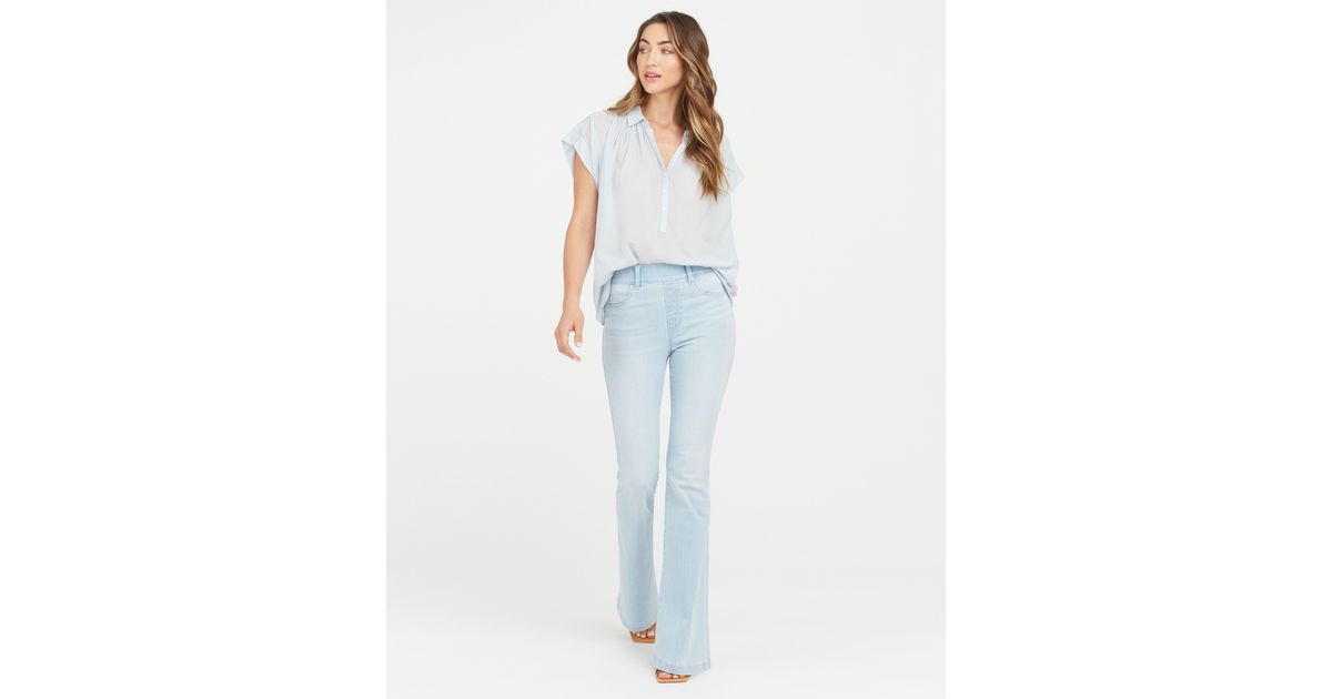 spanx flare jeans