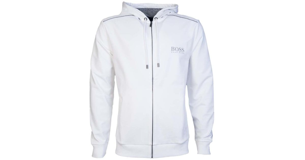 mens hugo boss zip up hoodie