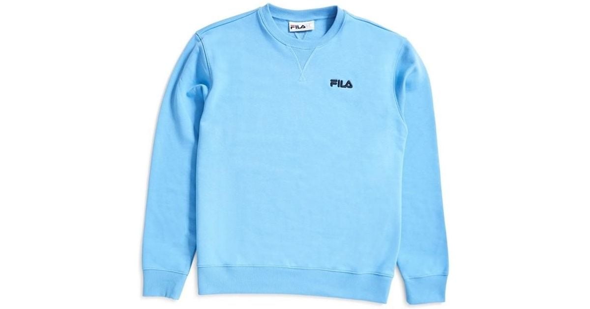 fila sweatshirt mens blue