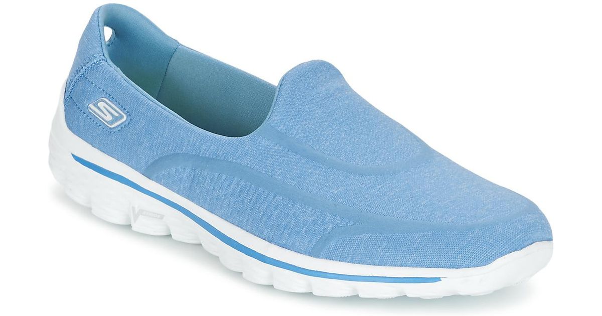 skechers go walk 2 womens blue