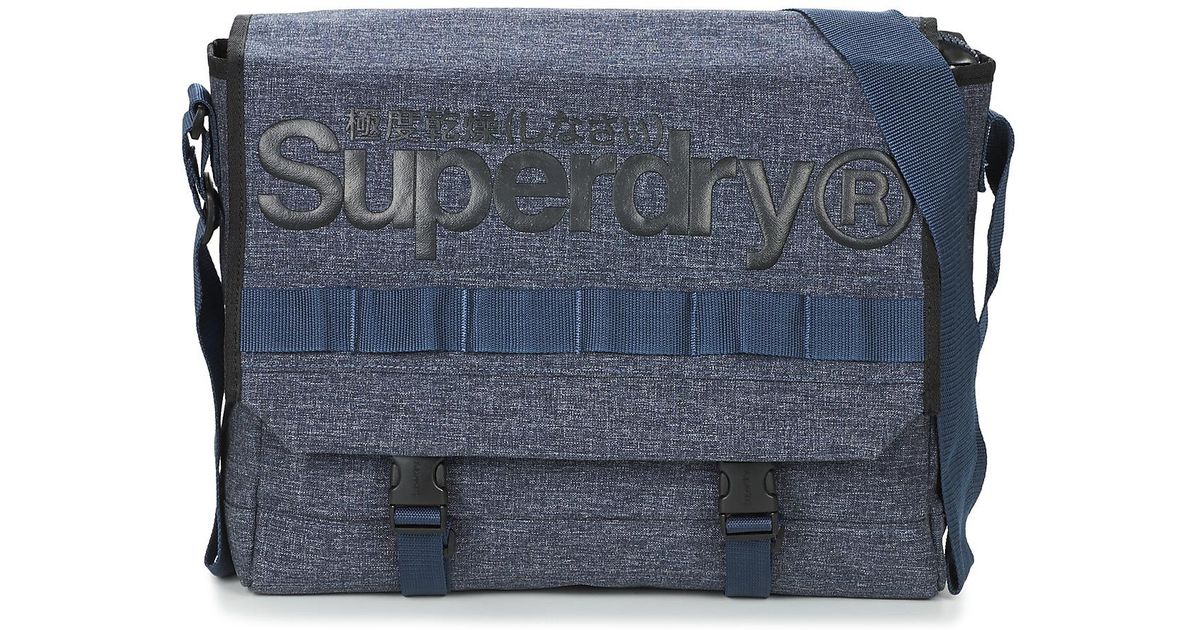 superdry merchant messenger bag