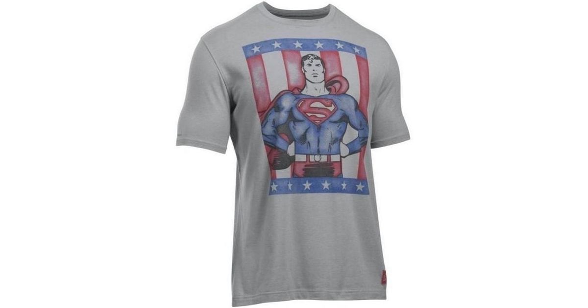 t shirt superman under armour