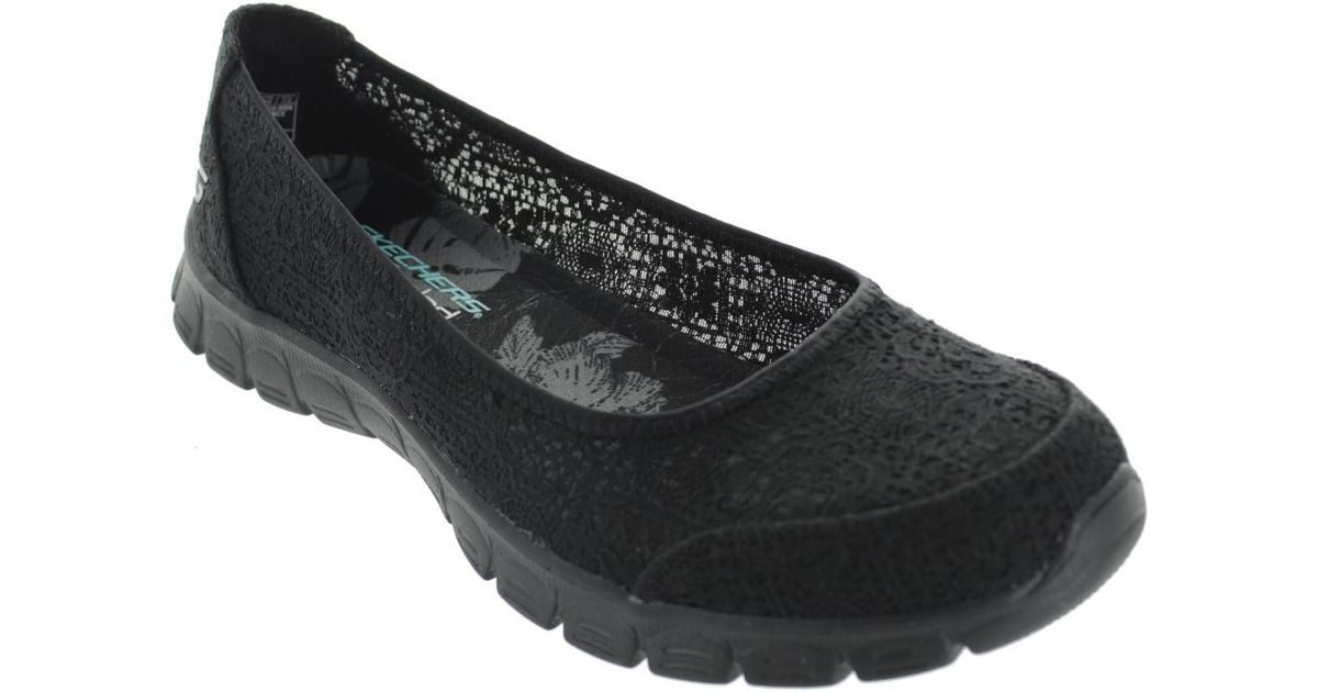 skechers beautify black
