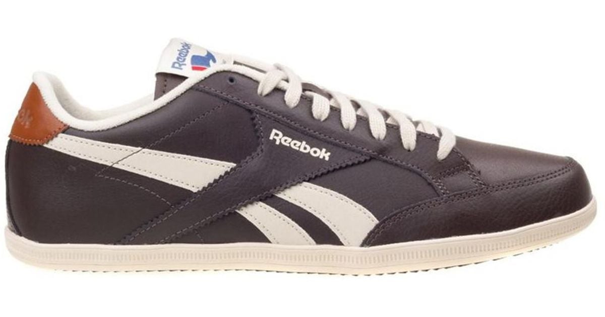 reebok sneakers mens brown