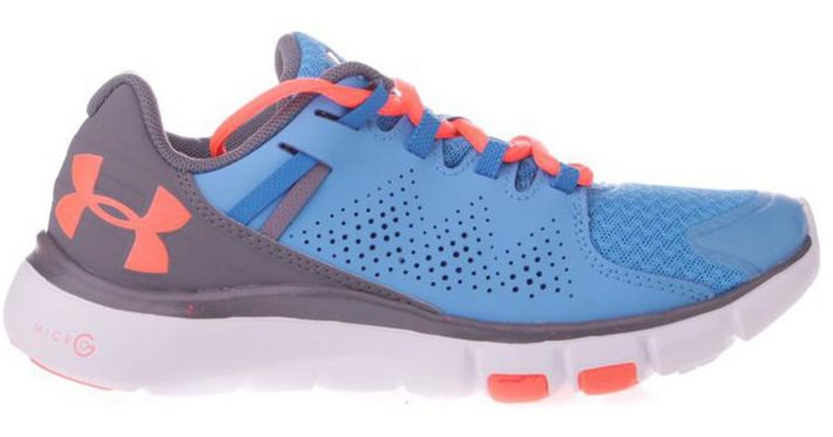 under armour micro g blue