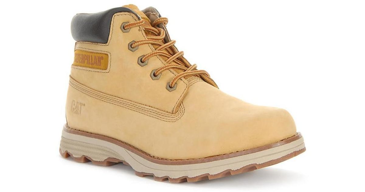 caterpillar yellow boots