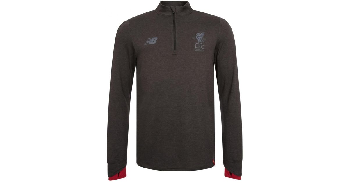 liverpool training top black