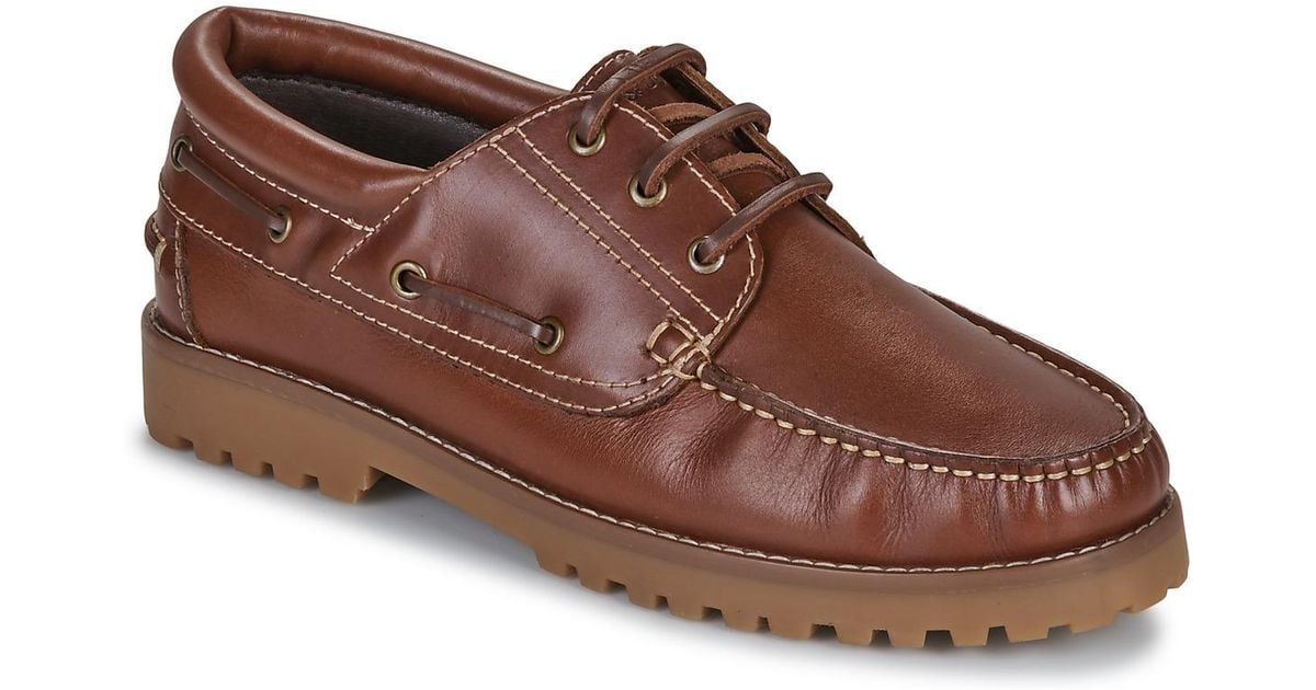 Jack Jones Mokassins Jfwbrooklyn Leather in Braun für Herren