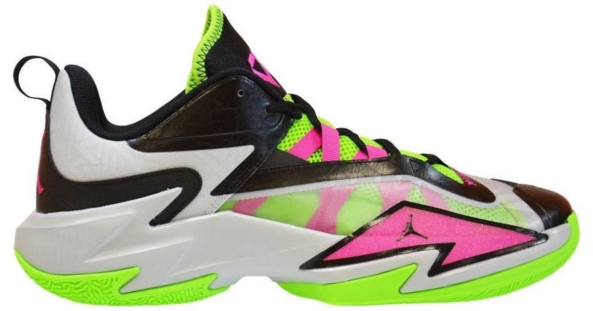 Nike Jordan Westbrook One Take 3 Basketball Trainers (shoes) in Green for Men | Lyst UK