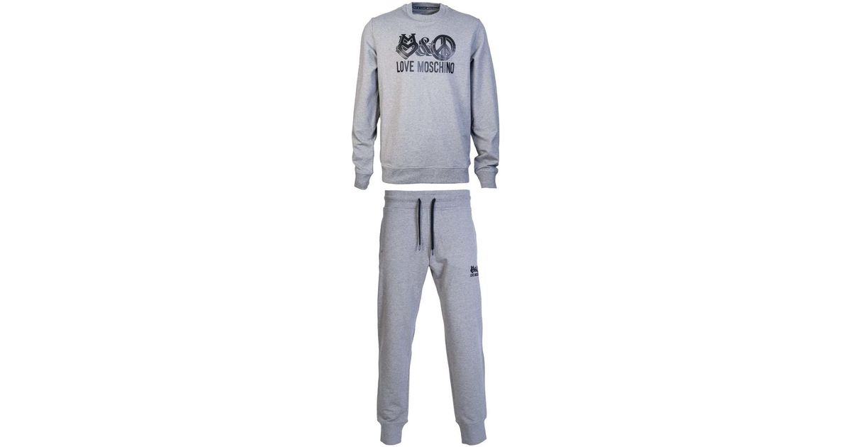 love moschino tracksuit mens 