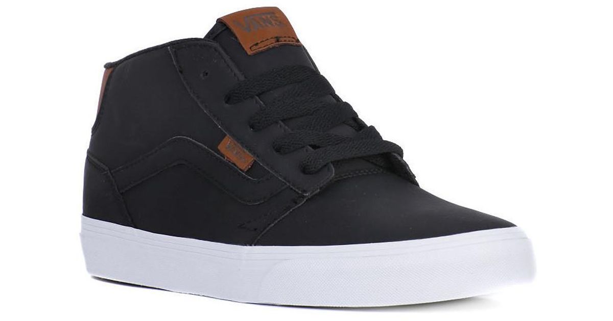 vans leather mid