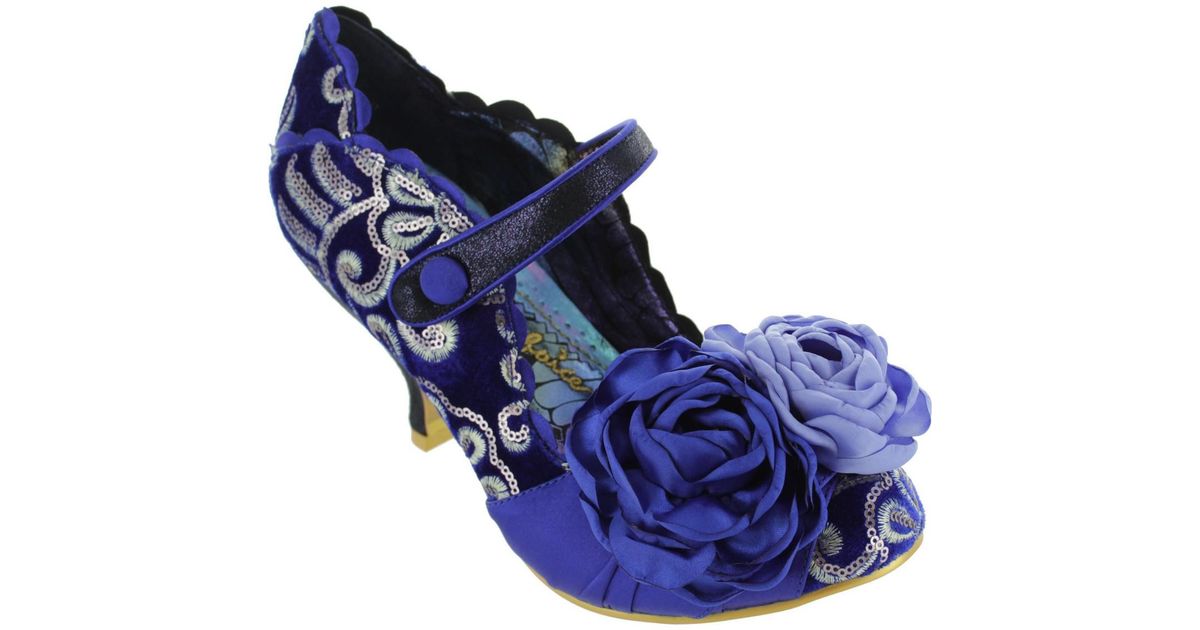 irregular choice upon thames blue