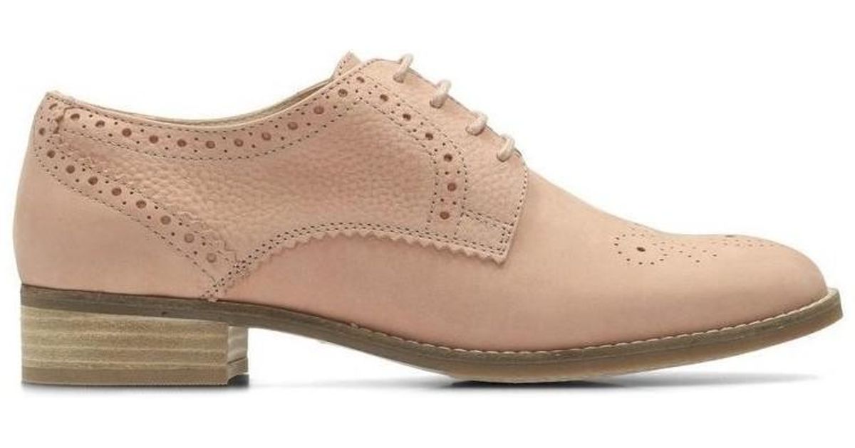 clarks netley rose pink