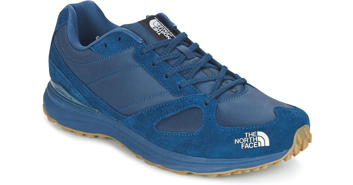 north face blue trainers