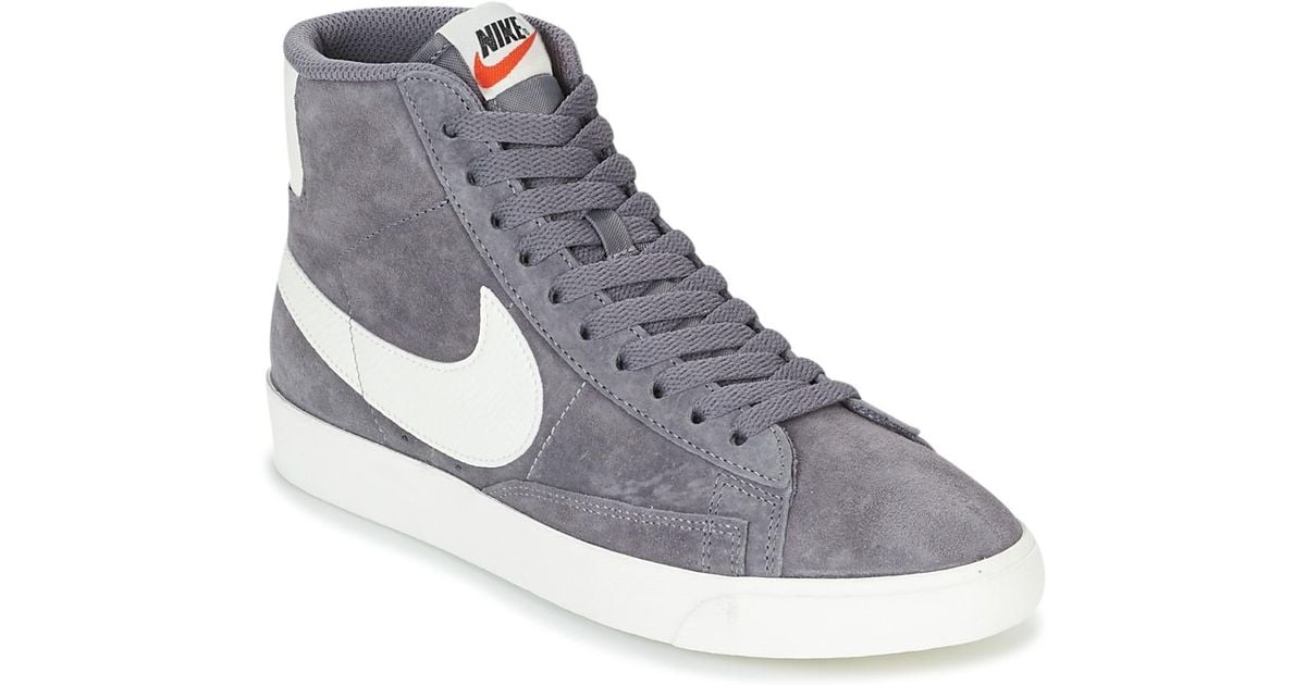 Nike Blazer Mid Suede Vintage W Women's Shoes (high-top Trainers) In ...