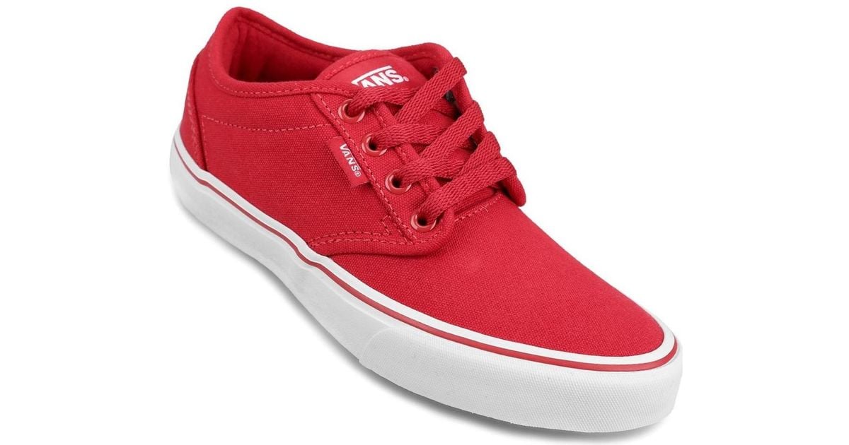 vans atwood red
