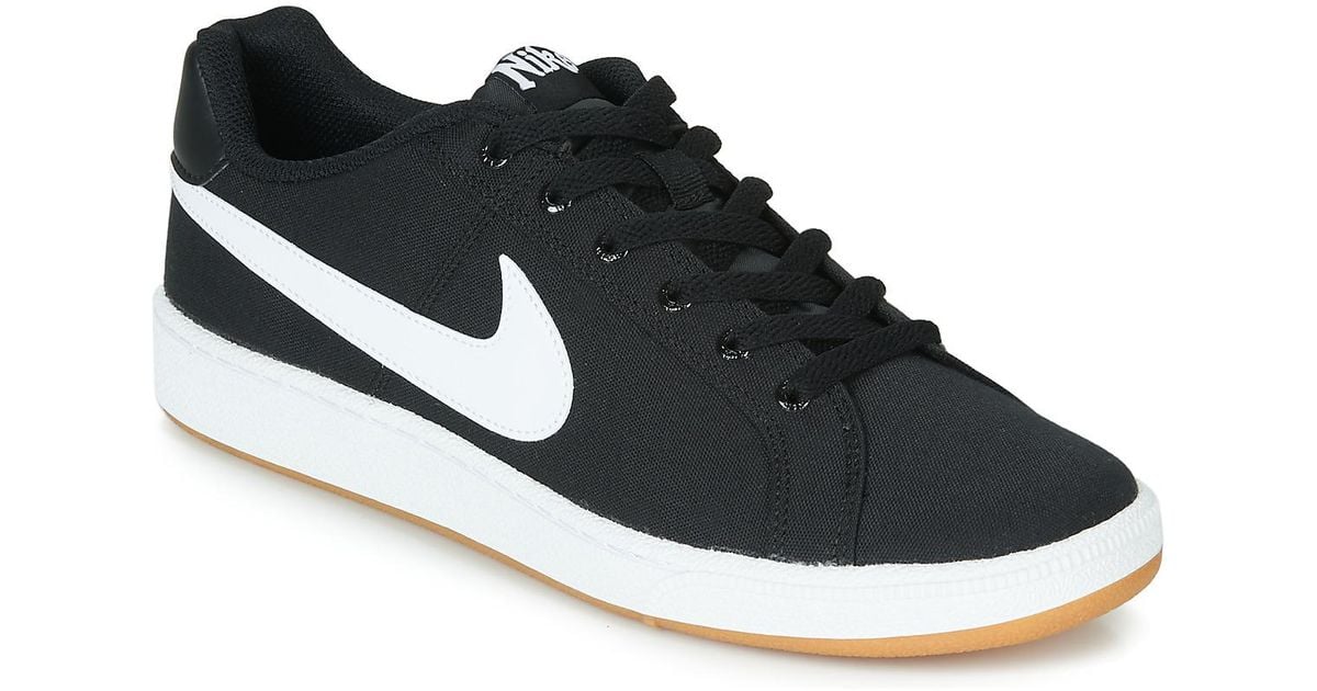 Nike Black Court Royale Canvas Shoes (trainers) for men Nike Black Court Royale Canvas Shoes (trainers) for men