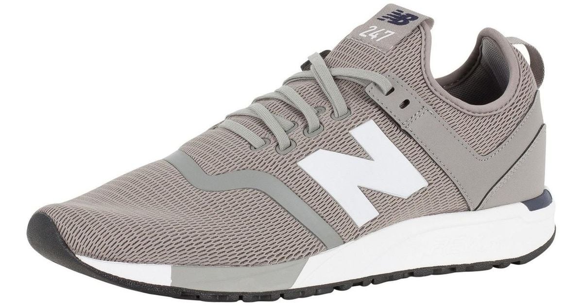 New Balance Gray Men's 247 Decon Trainers, Grey Men's In Grey for men New Balance Gray Men's 247 Decon Trainers, Grey Men's In Grey for men