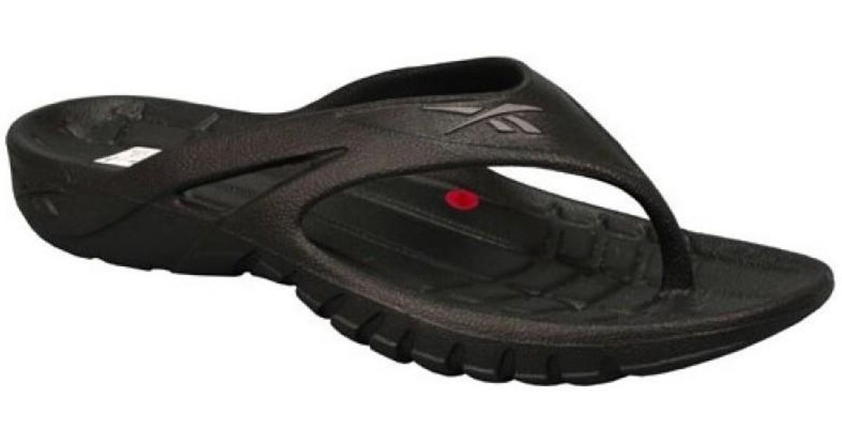 reebok mens flip flops