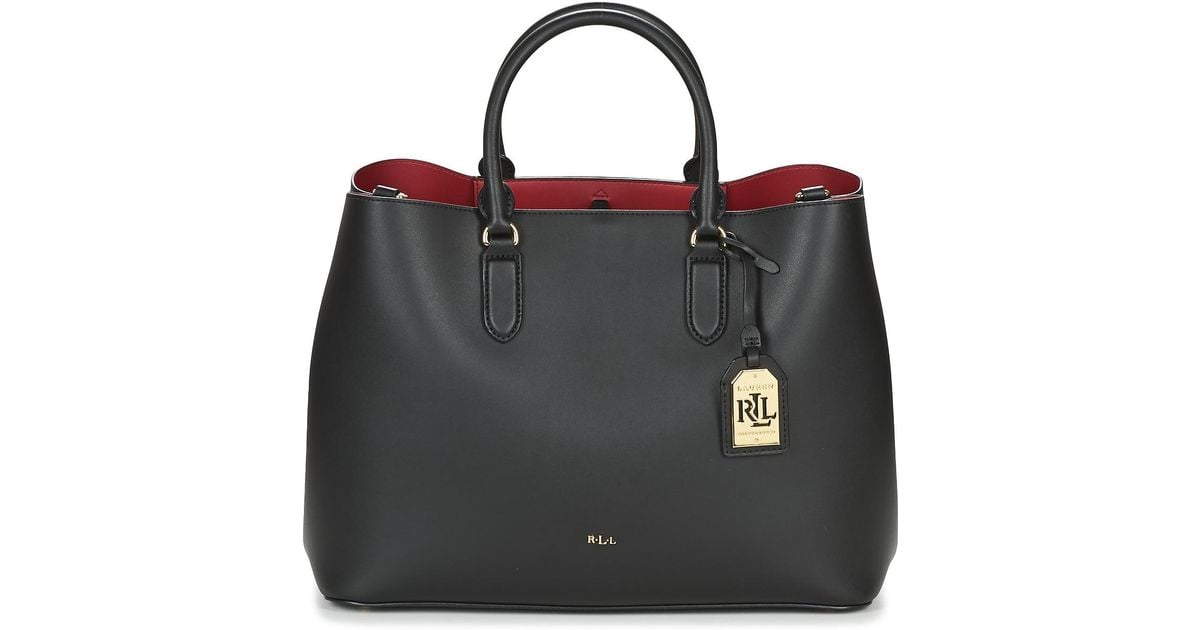 Ralph Lauren Leather Dryden Marcy Tote Women's Handbags In Black Lyst UK