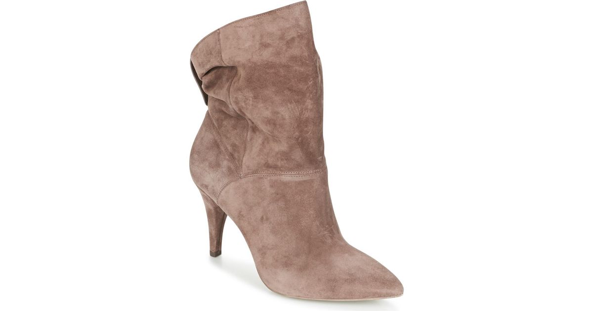 michael kors carey suede ankle boot