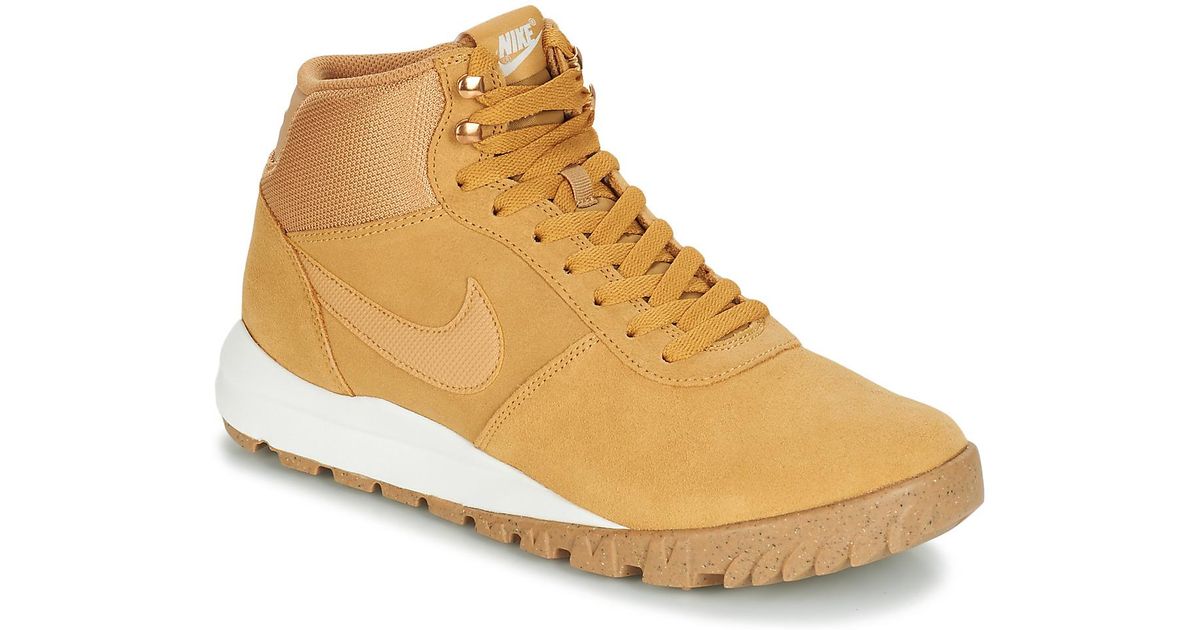 Nike Hoodland Suede Mid Boots in Brown for Men - Lyst