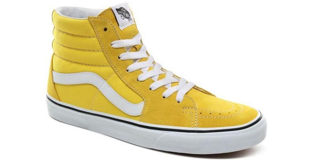 vans sk8 hi jaune