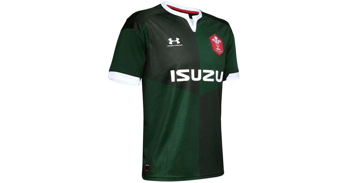 Under Armour Wales Rugby Alternate Shirt 2019 2020 Men S T Shirt