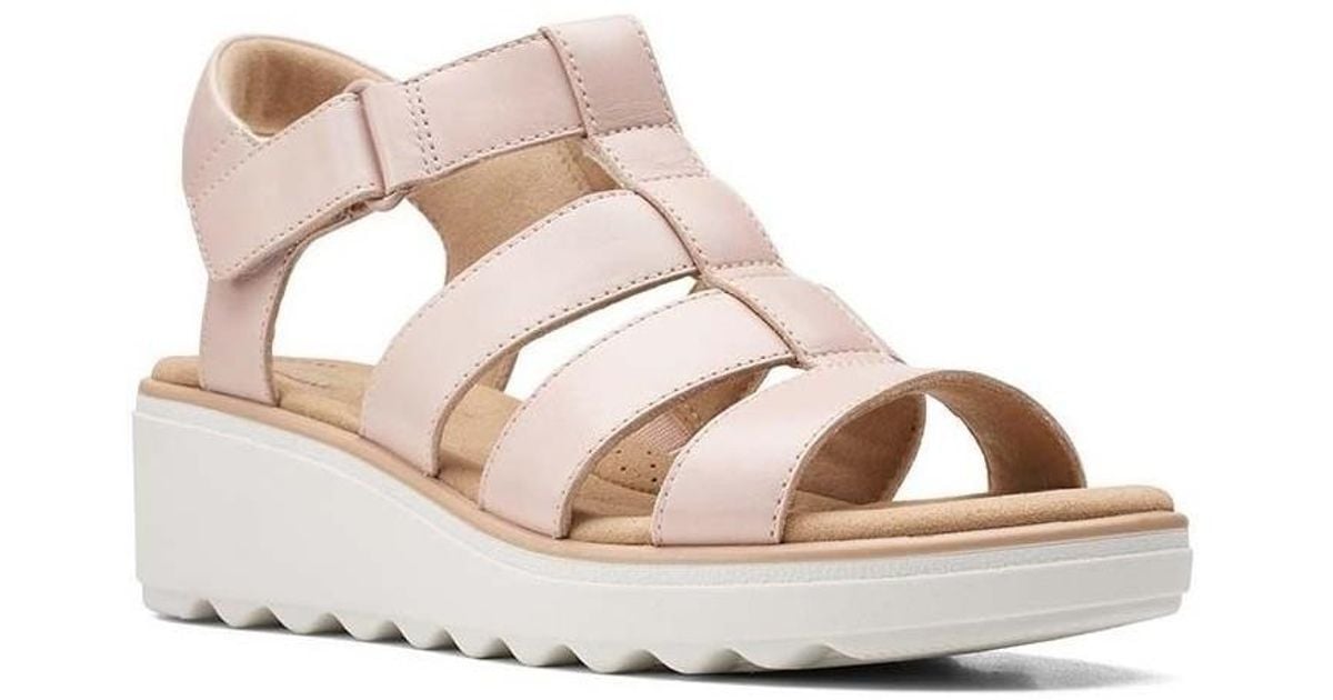 Clarks Jillian Quartz Sandals in Pink - Lyst