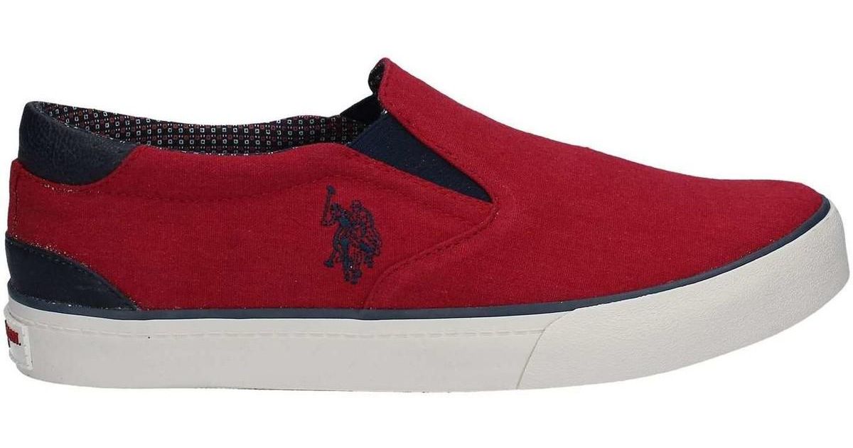 us polo assn slip ons