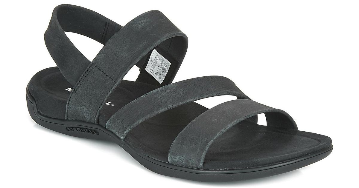 Merrell Sandalen District Kanoya Strap in het Zwart | Lyst NL
