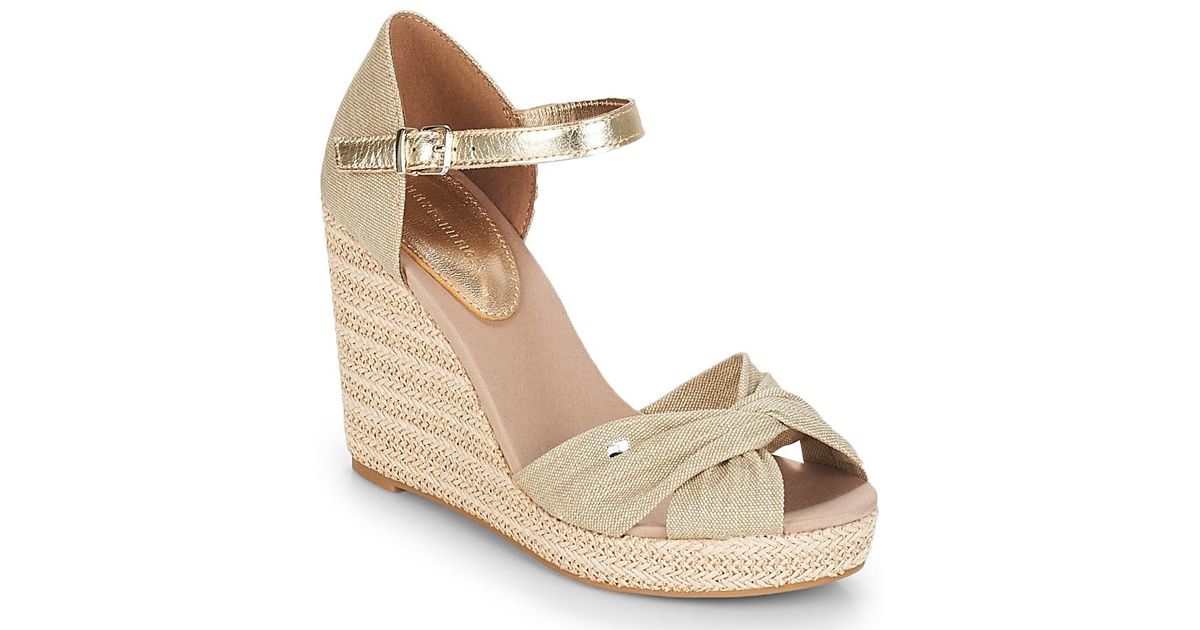 tommy hilfiger iconic elena metallic canvas