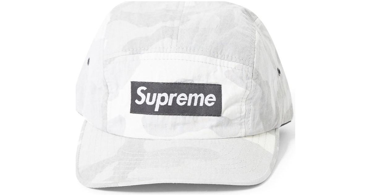 supreme cap grey