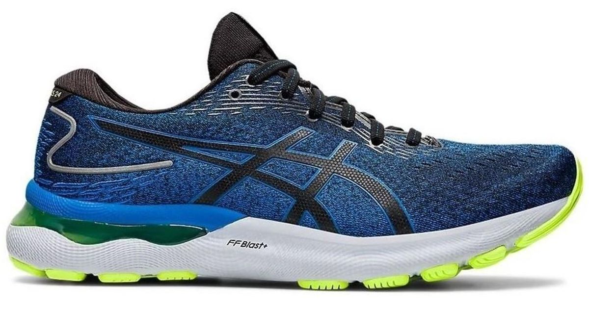 asics gel nimbus 20 homme bleu