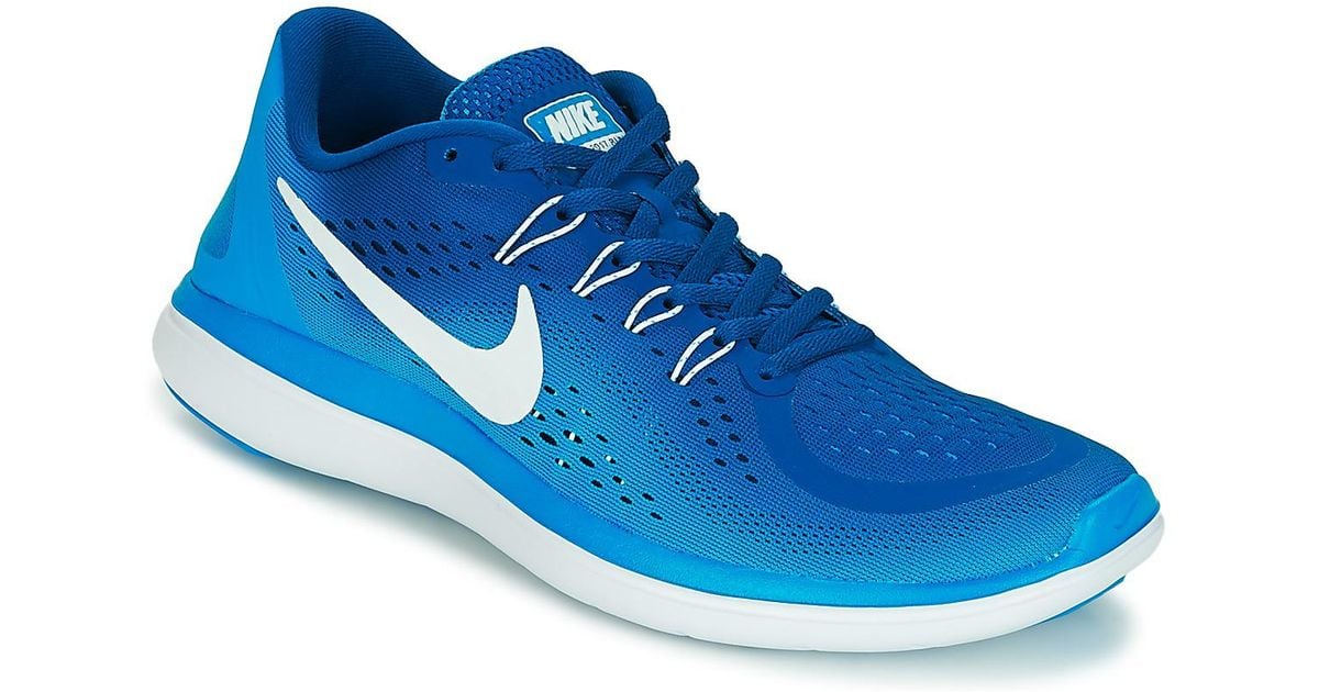 nike blue running trainers