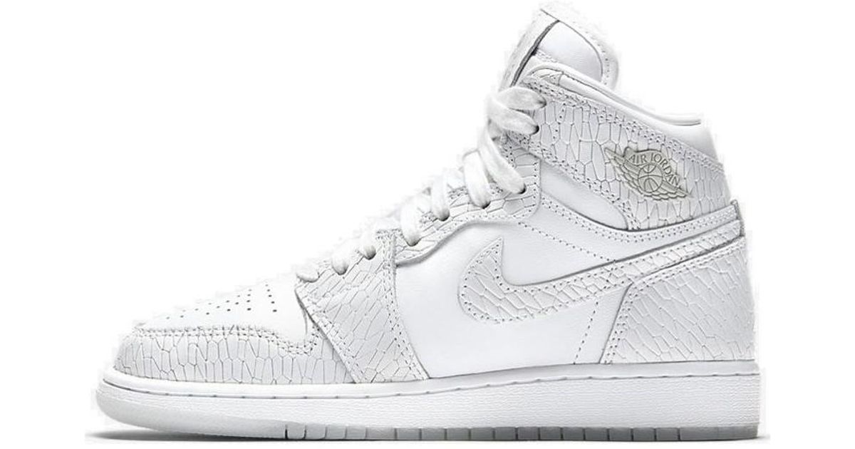 Air Jordan 1 Ret Hi Prem Hc Gg Heiress White Black Gym Red 832596-001 - Seplope