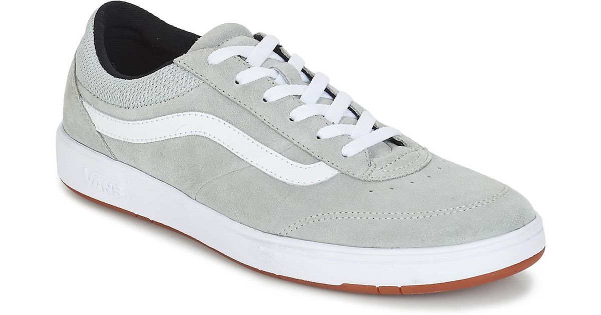 vans grey cruze trainers