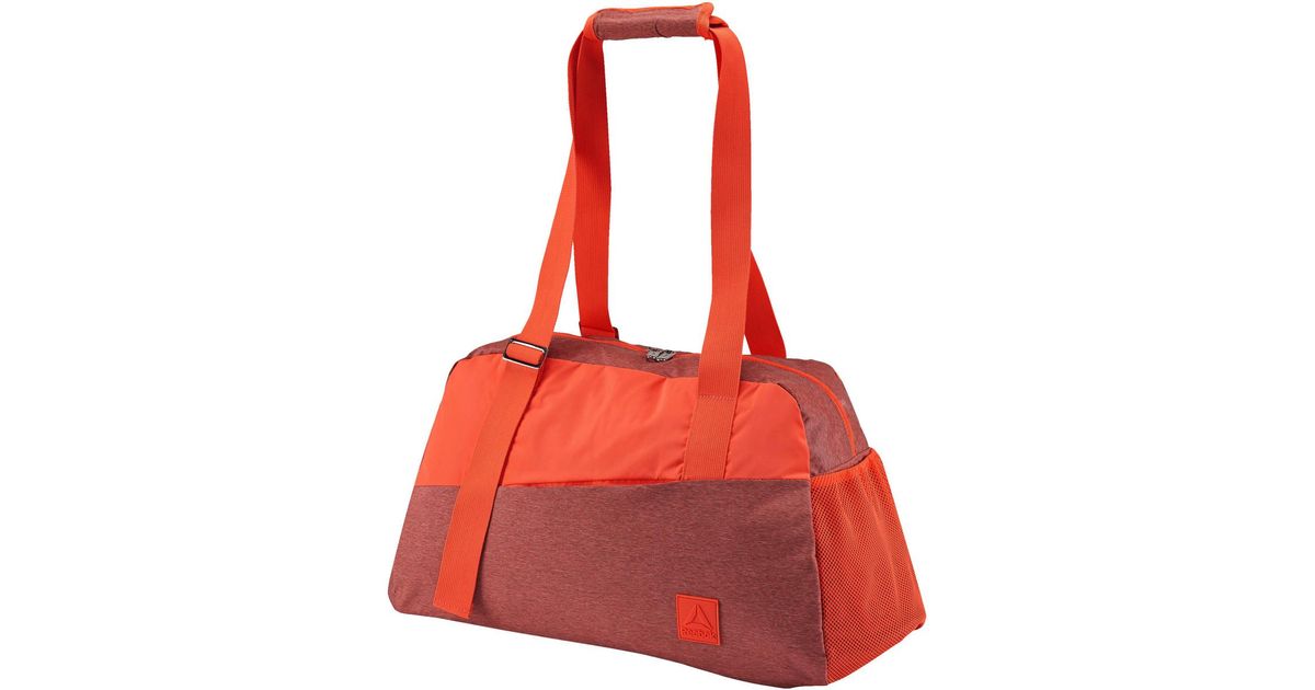 sac reebok femme orange