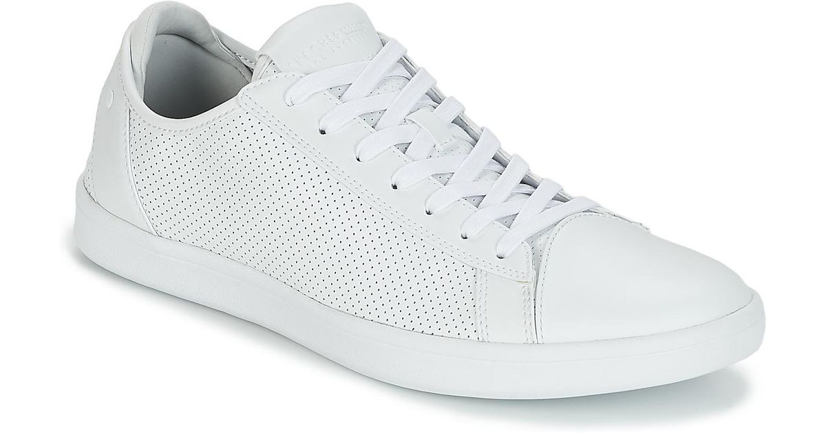 skechers mens white tennis shoes