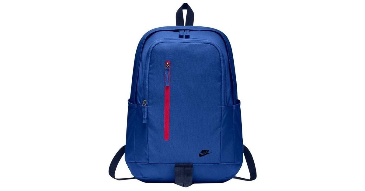 nike all access soleday backpack blue