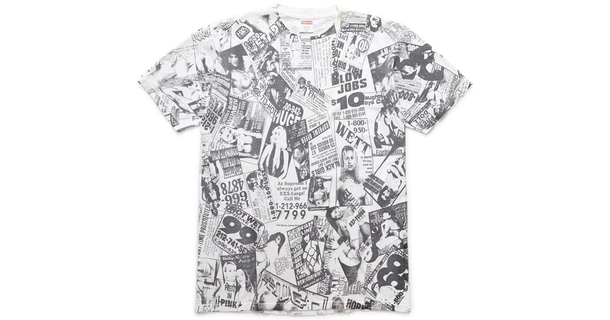 supreme all over print tee